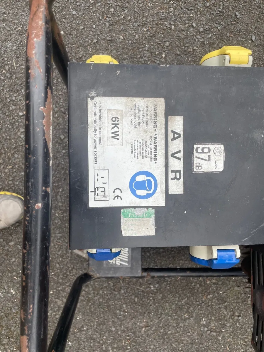 Honda petrol generator 6KW 13hp - Image 2