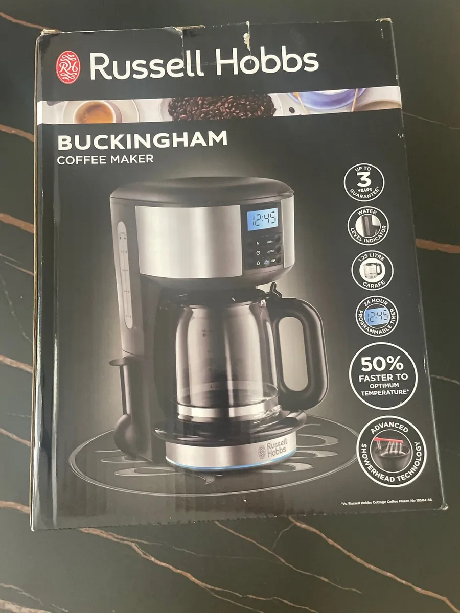 Russell Hobbs Buckingham coffee maker - Image 1