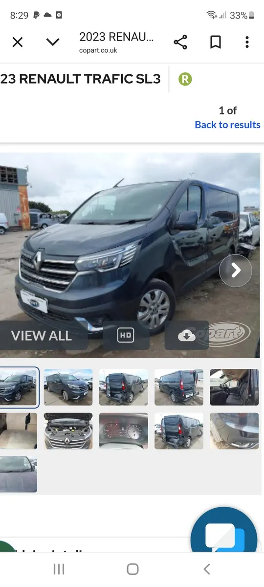 2x  2023  renault traffic for breaking - Image 1