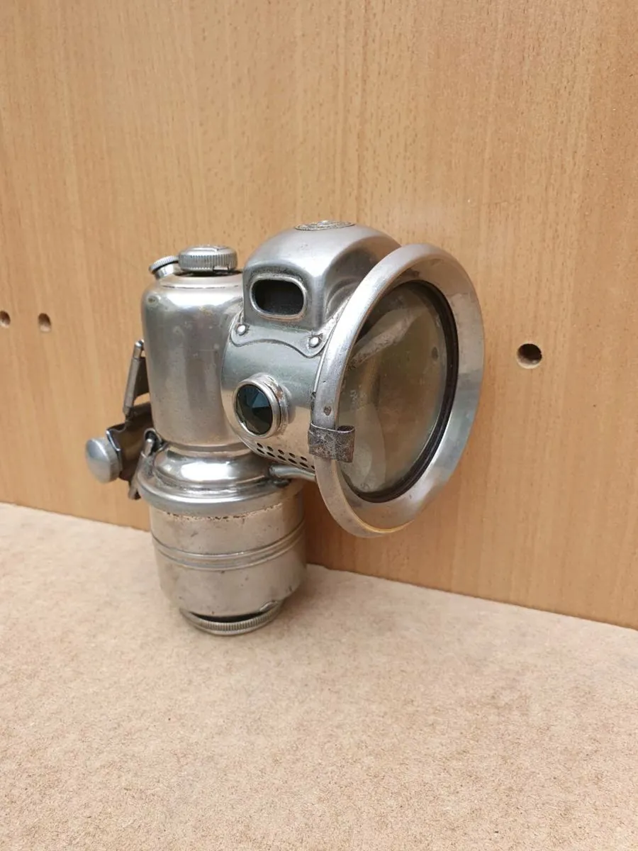 Vintage  carbide bike  lamp - Image 1