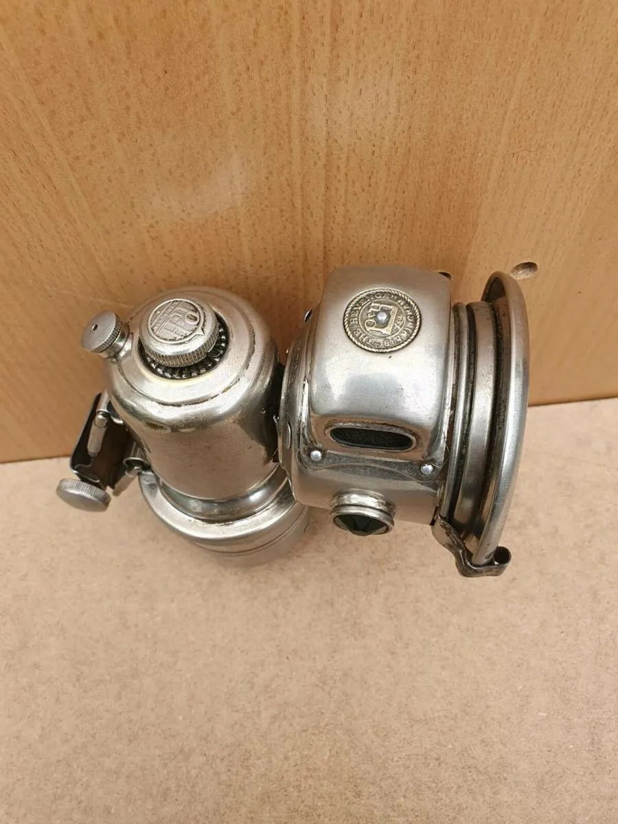 Vintage  carbide bike  lamp - Image 3