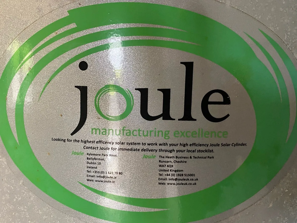 Joule thermal solar cylinder 300l - Image 2