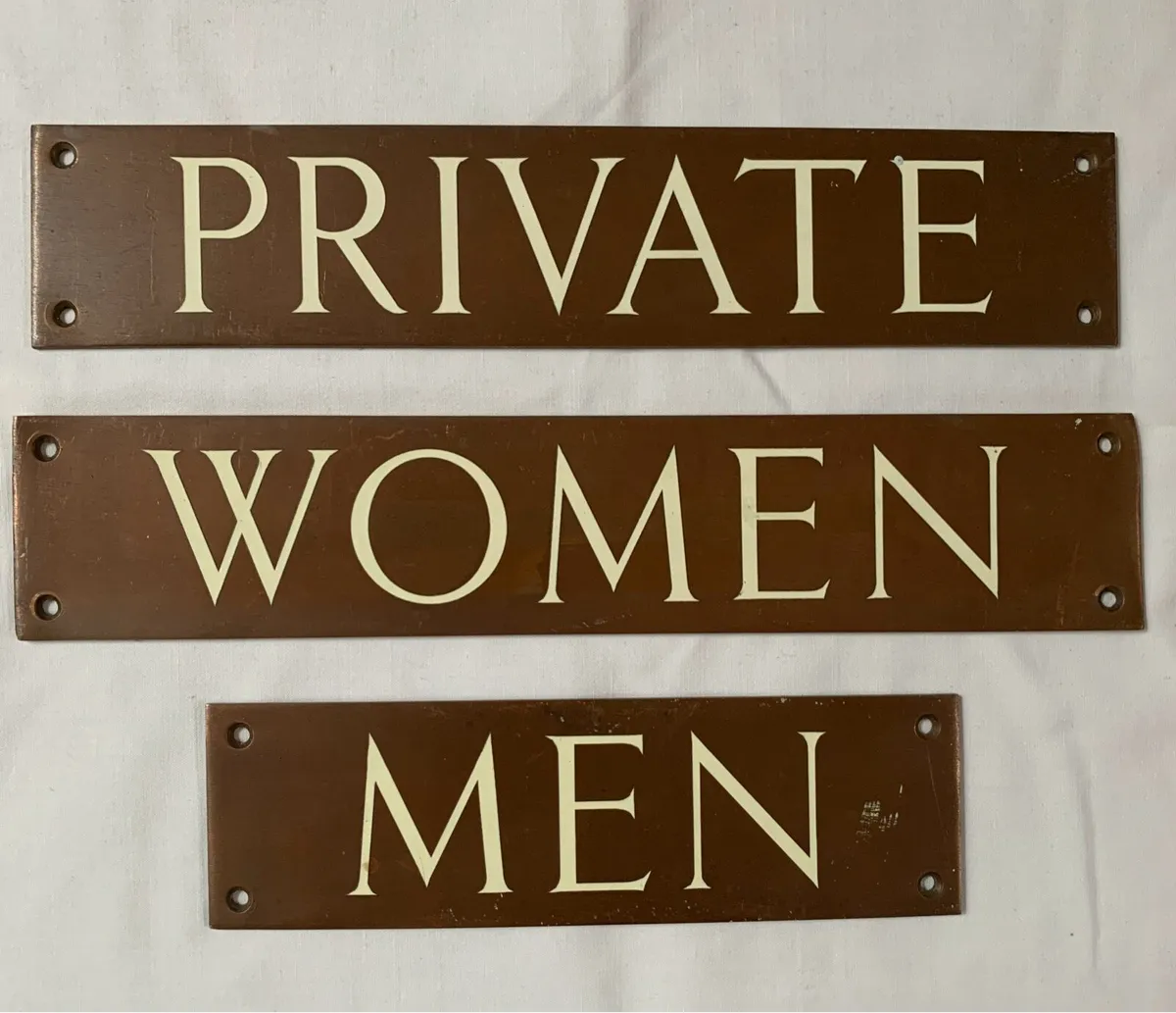 Vintage Door Signs - Image 1