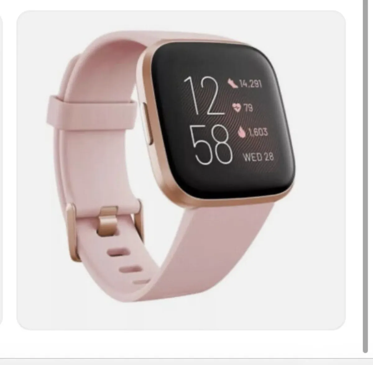 Fitbit Versa2 Smartwatch rose gold - Image 1