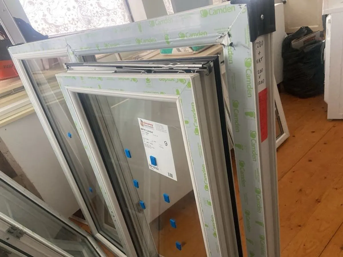 Two pvc double glazed windows - Image 1