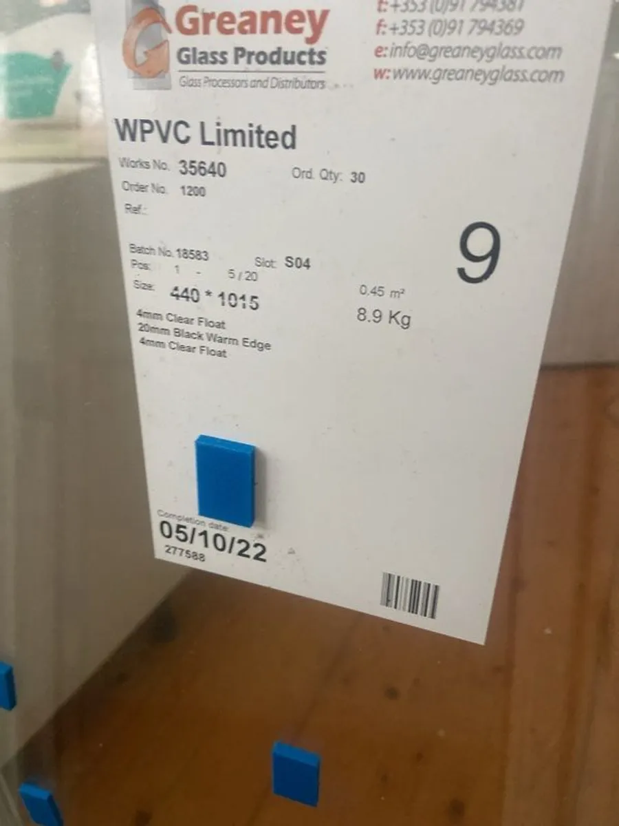 Two pvc double glazed windows - Image 2