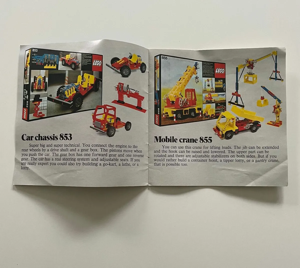 RARE 2 x LEGO Technics Vintages Brochure 1978 & 79 - Image 4