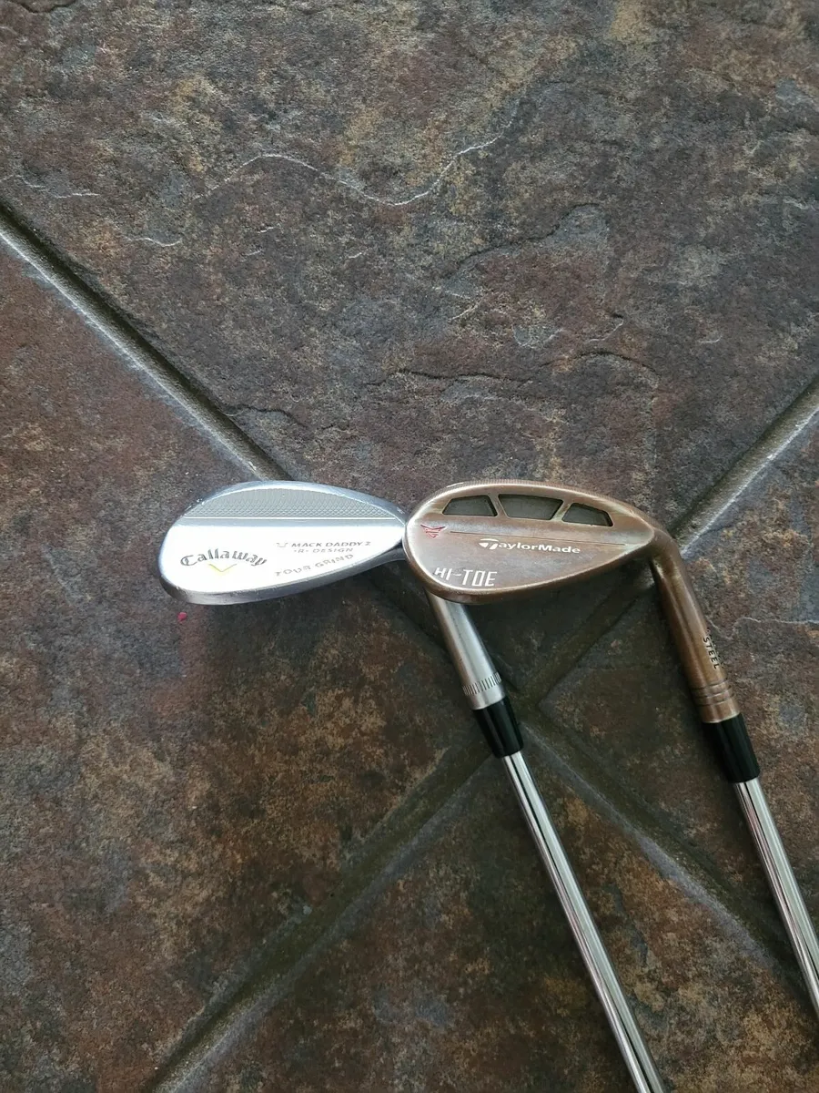 Callaway Mac Daddy and Taylormade Hi Toe wedges - Image 1