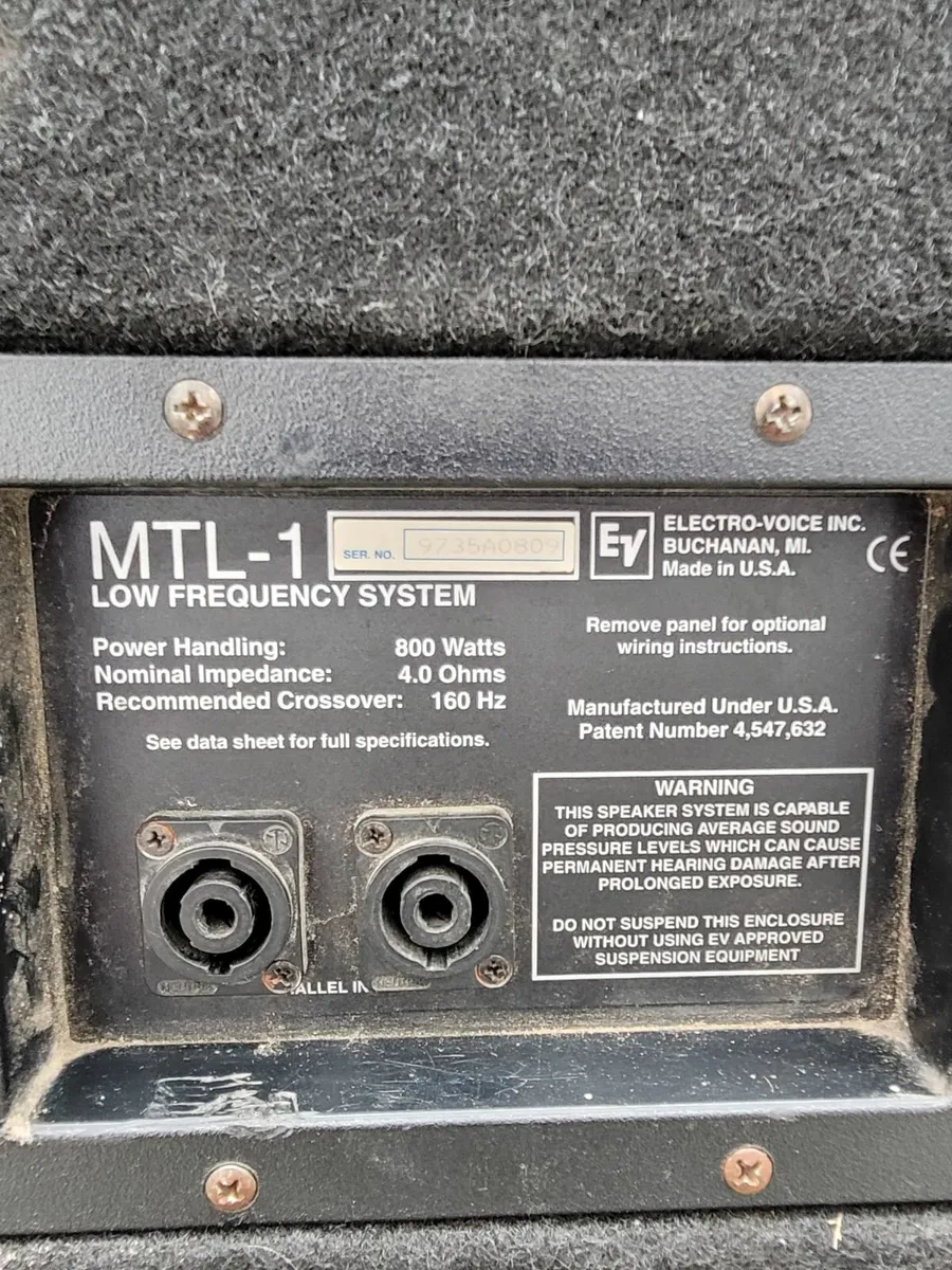 Electro Voice PA system - Image 4