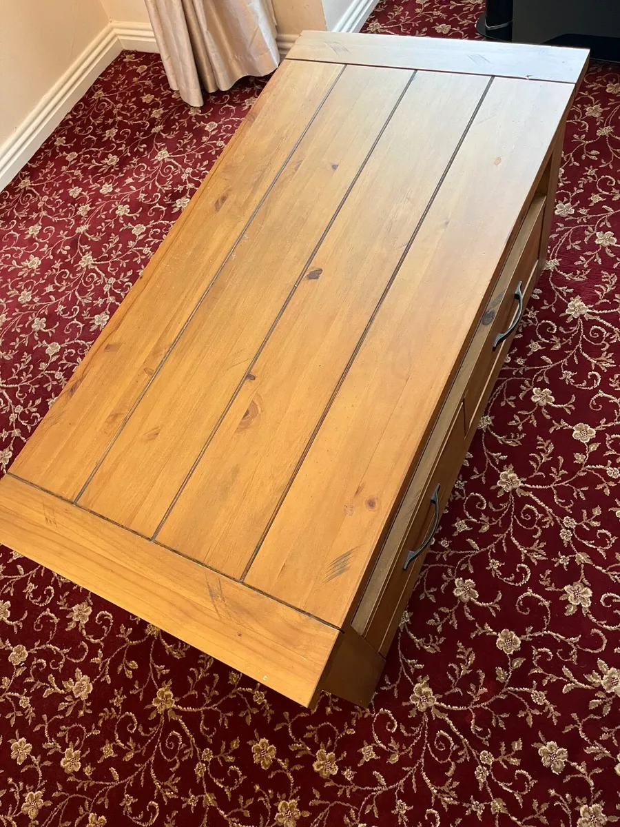 TV /Coffee wooden table - Image 4