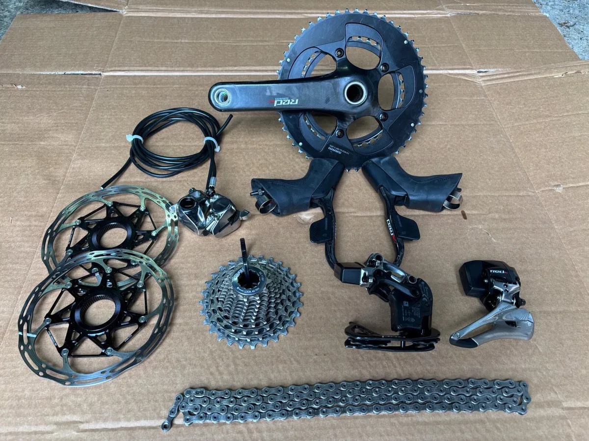 SRAM RED eTap 11 spd disc group set - Image 4