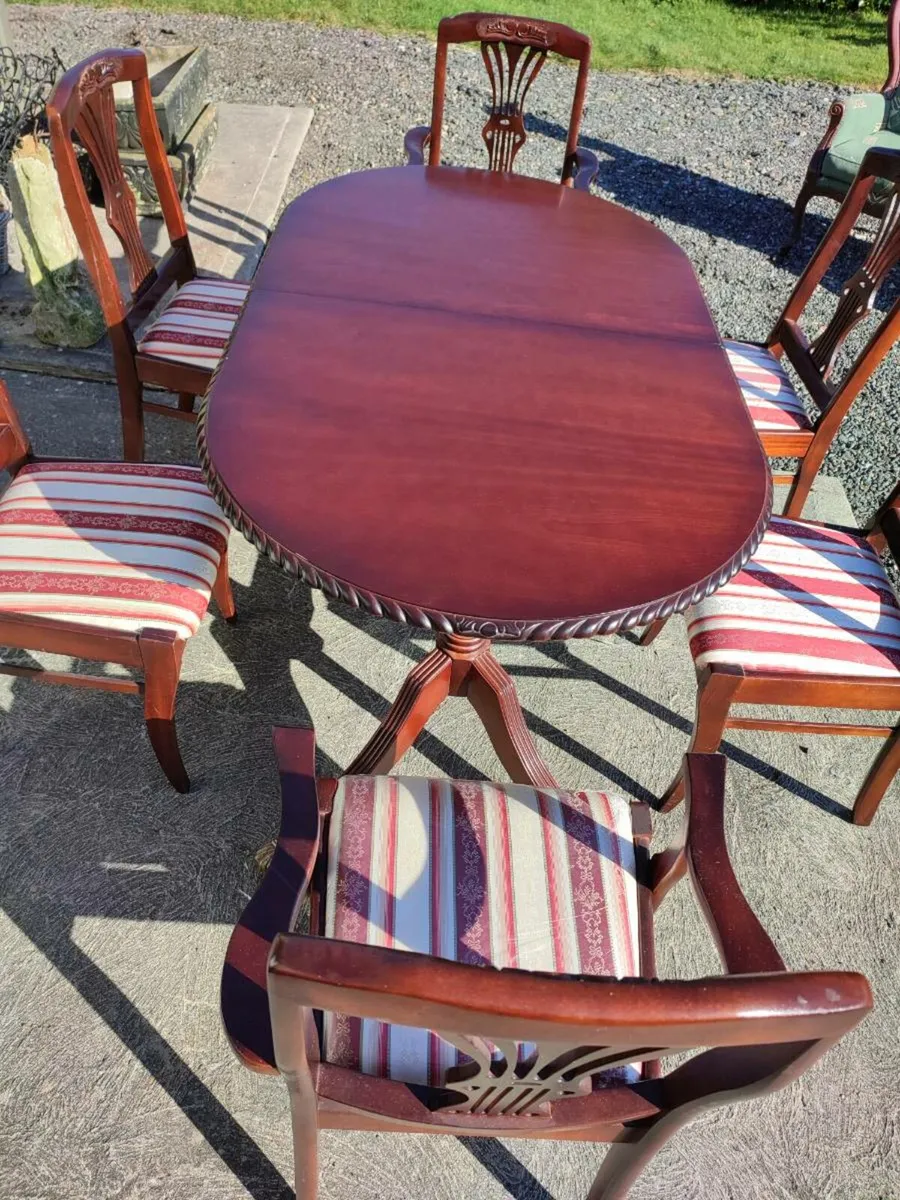 Dining Table and 6 Chairs - Image 1