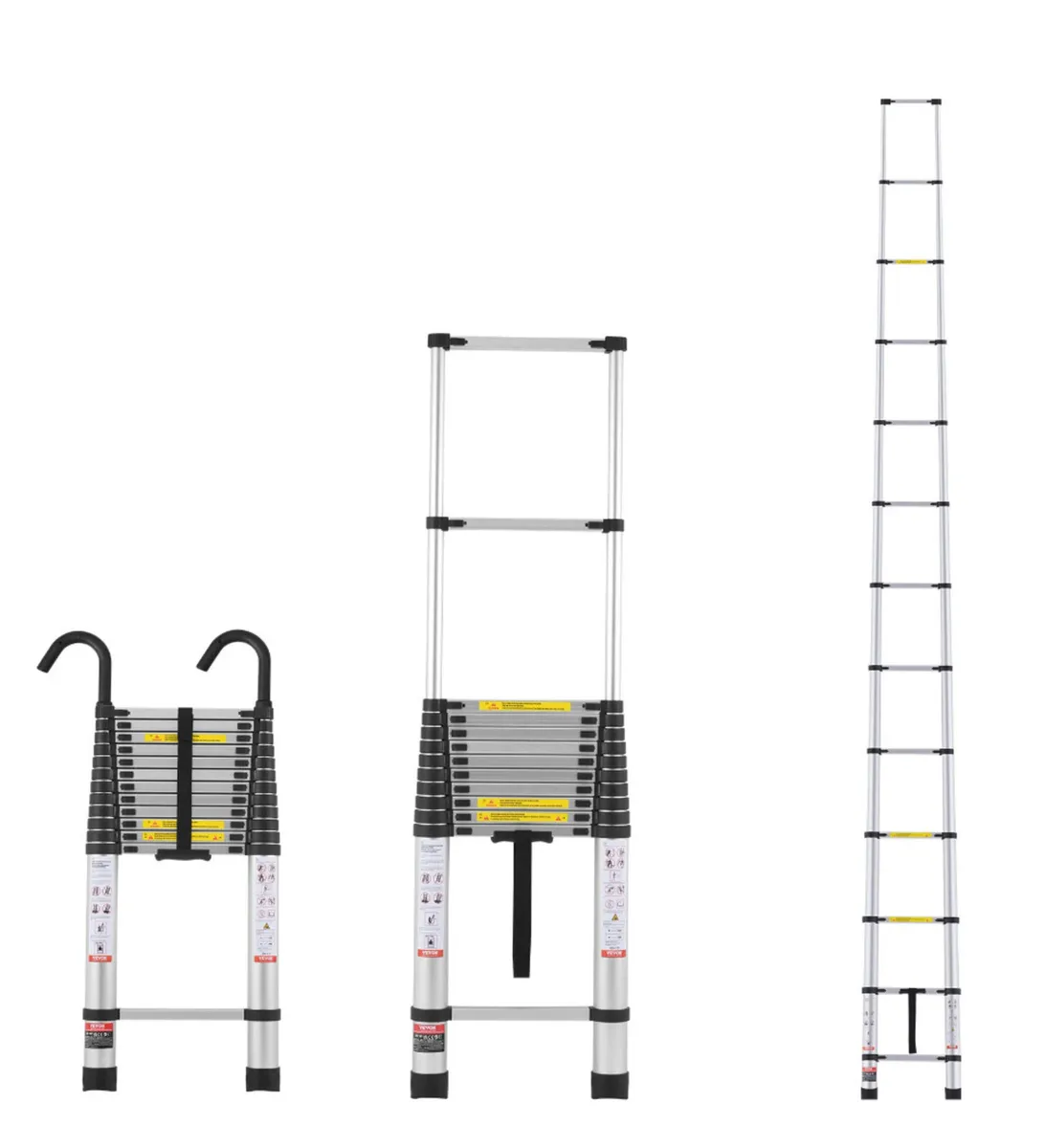 5 Metre Telescopic Ladder 16.4ft Ladders NEW - Image 1