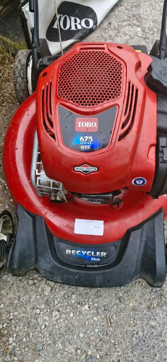 Toro lawnmover 675. - Image 1