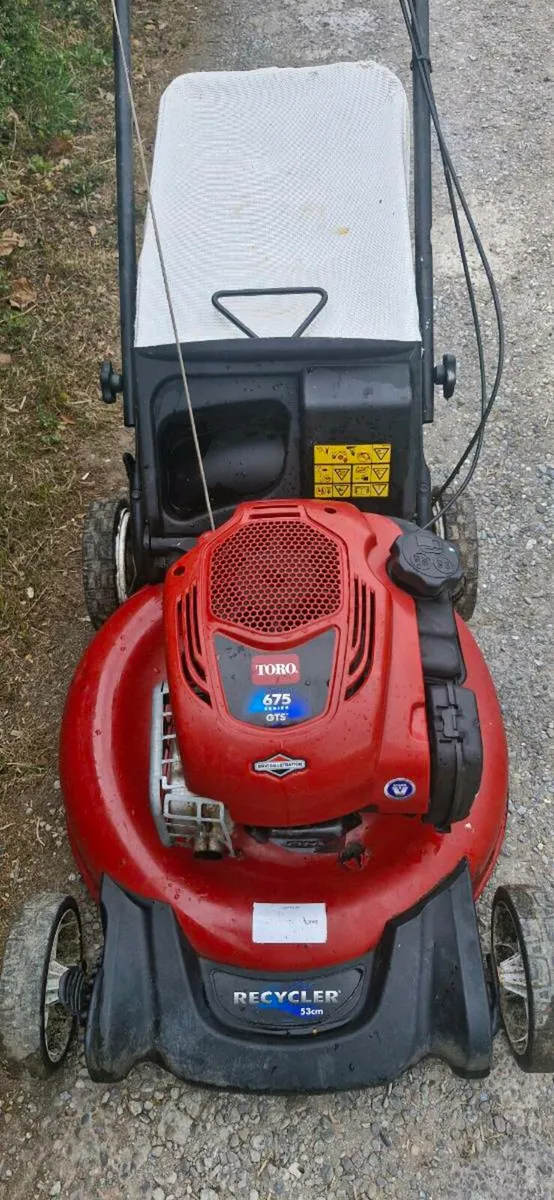Toro lawnmover 675. - Image 2