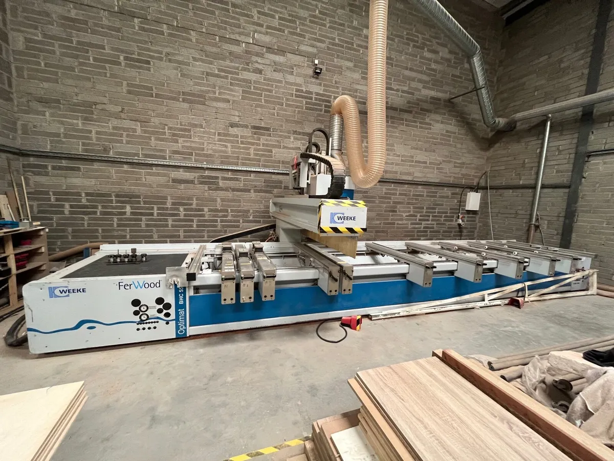 WEEKE BHC 555 Optimat 4 Axis CNC Machine - Image 4