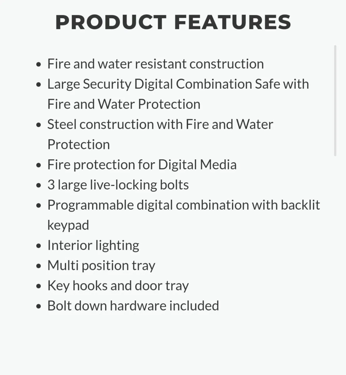 Brand new master lock safe 22l - Image 2