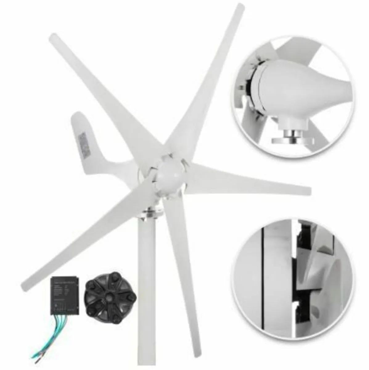 Wind Turbine 300W Generator for Home Power Supply - Image 1
