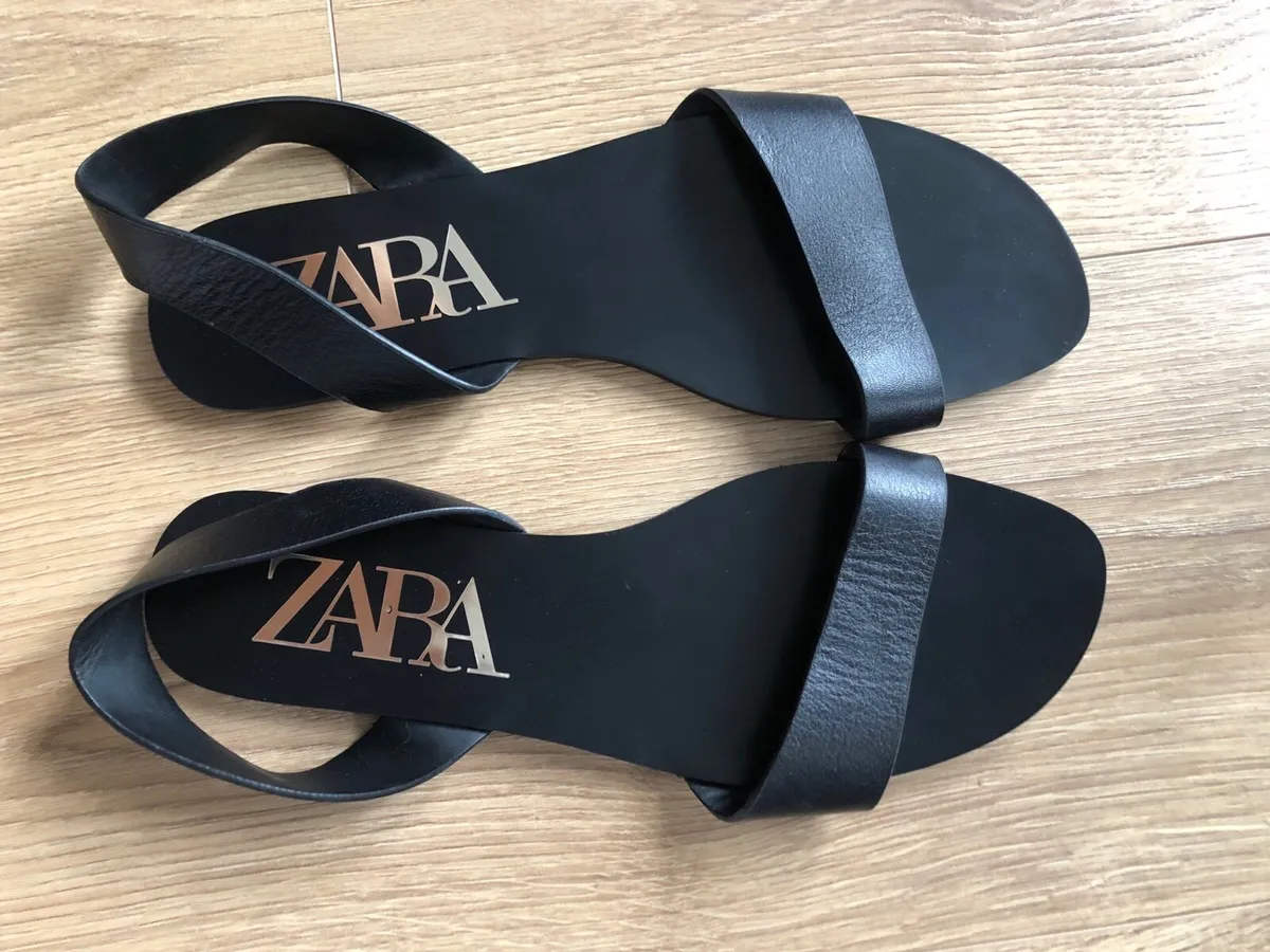 Zara leather sandals