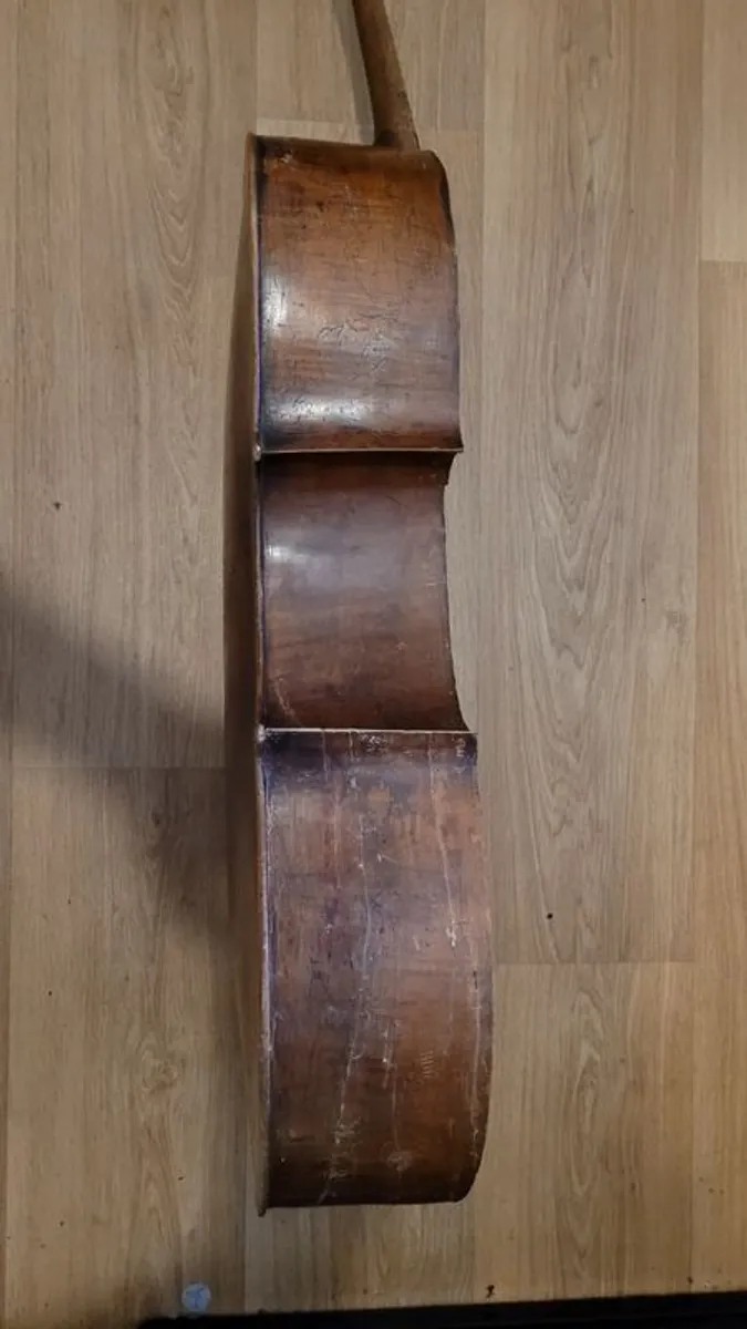 Old antique 3/4 Cello 1800 century Italian - Image 3