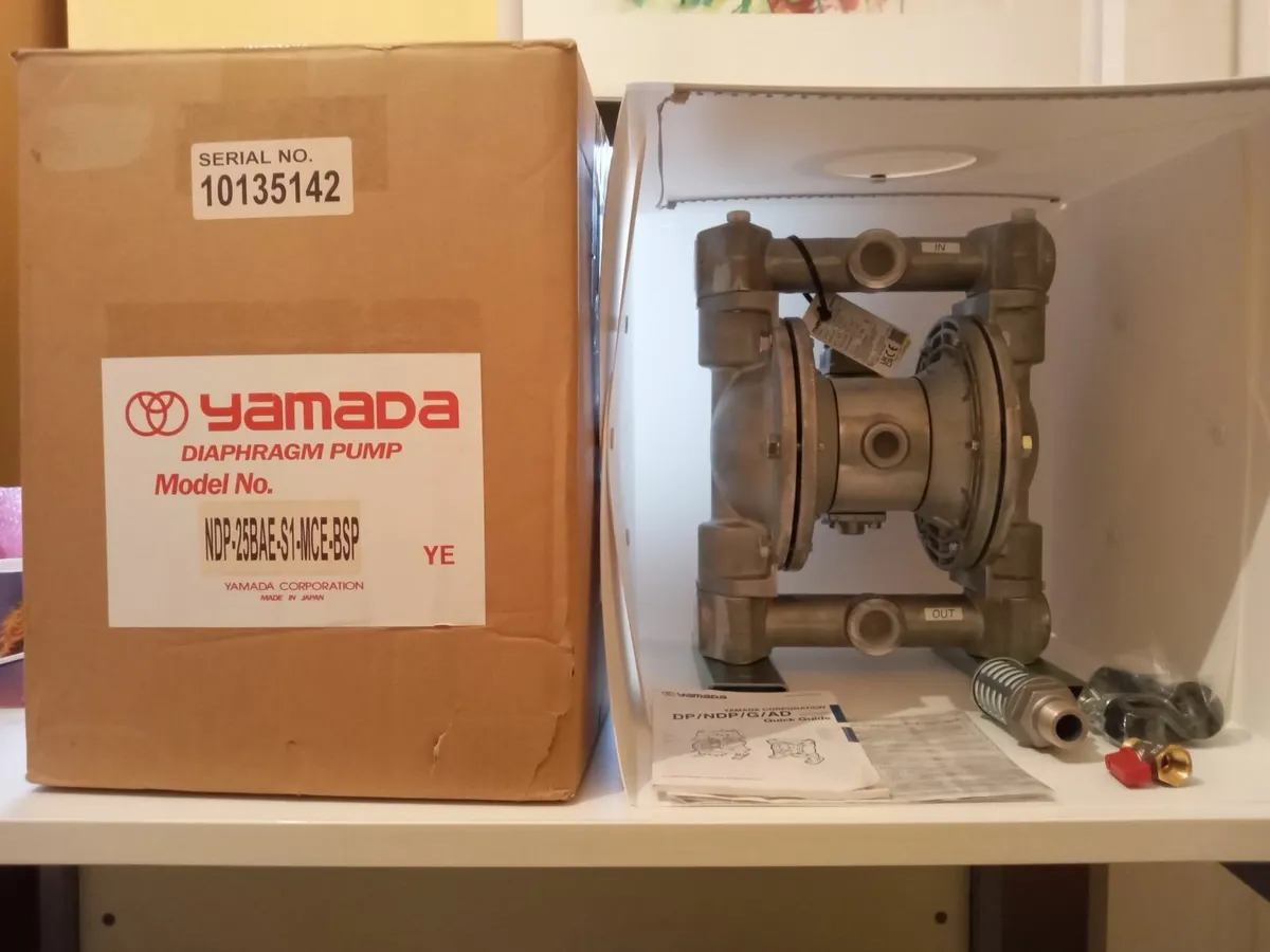 Delivery - New Yamada Diaphragm Pump NDP-25BAE-S1 - Image 3