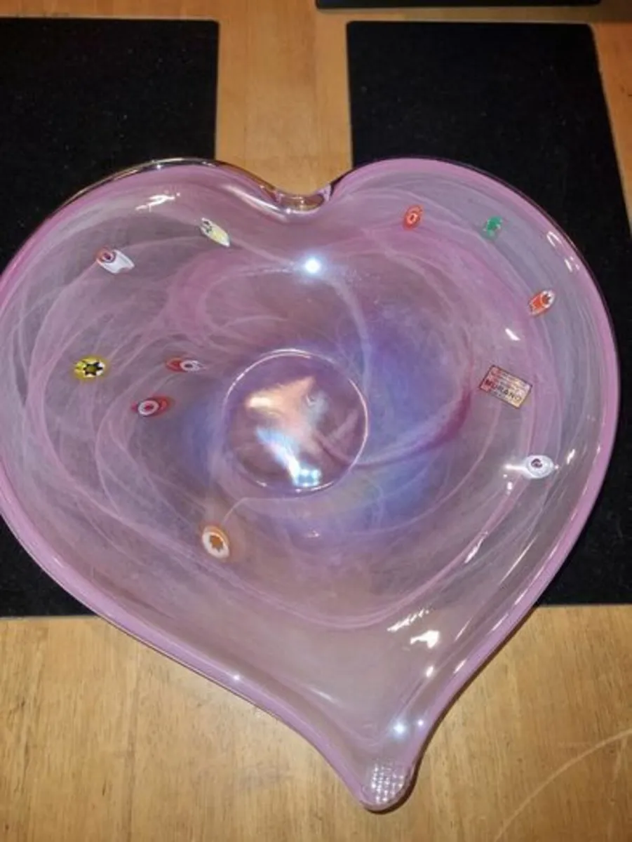 Large Murano glass plate - Image 4