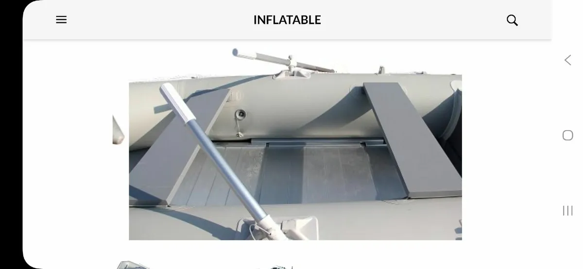3.2m inflatable boat and electric outboard - Image 2