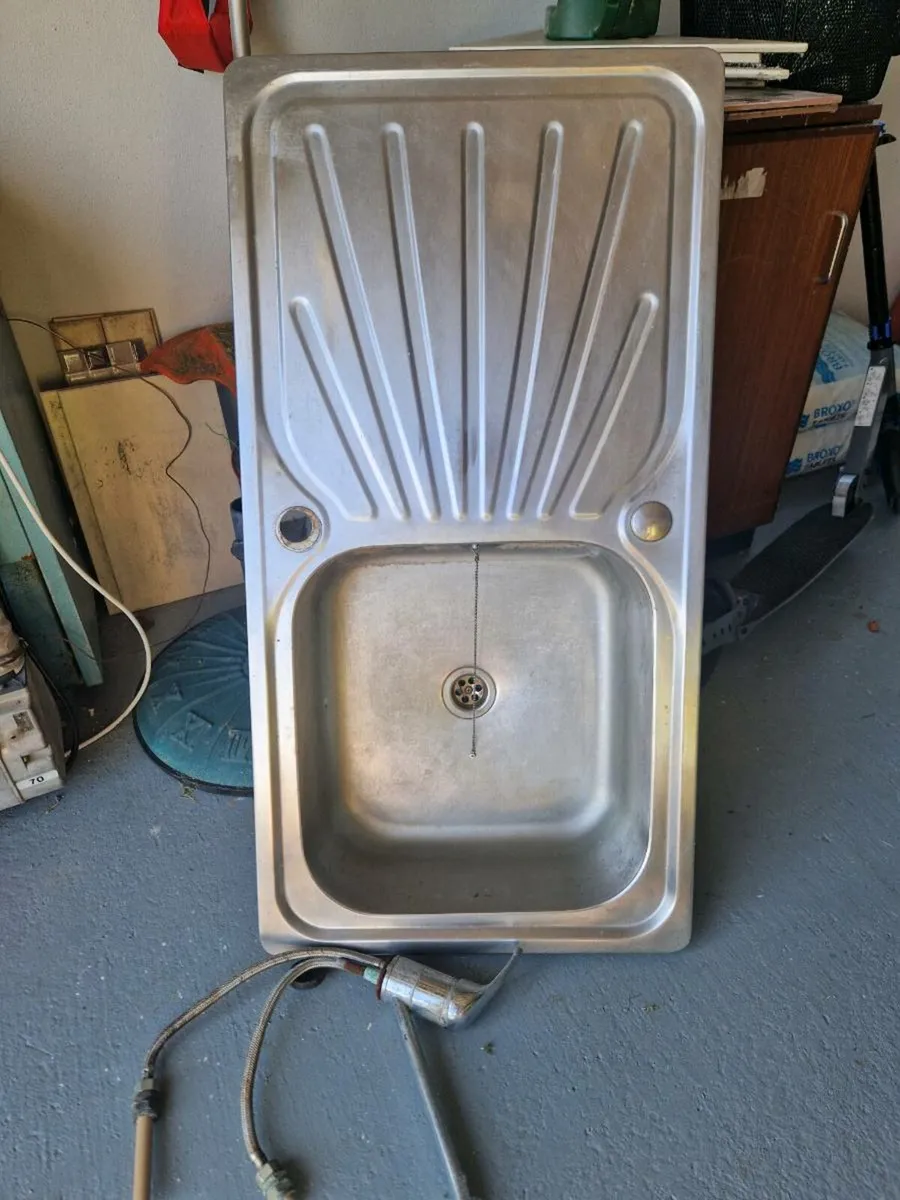 Sink, tap and waste - Image 1