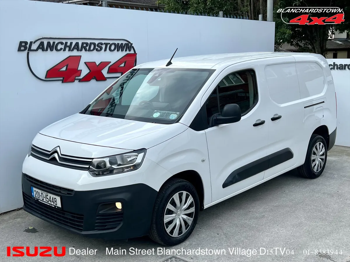 CITROEN BERLINGO XL 1000kg LOAD DOUBLE SLIDE - Image 1