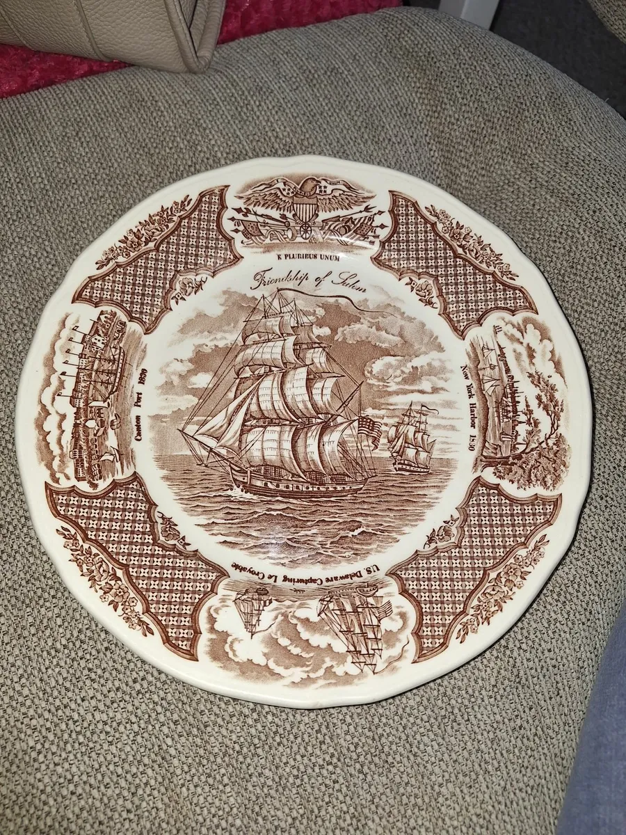 Vintage plate - Image 1