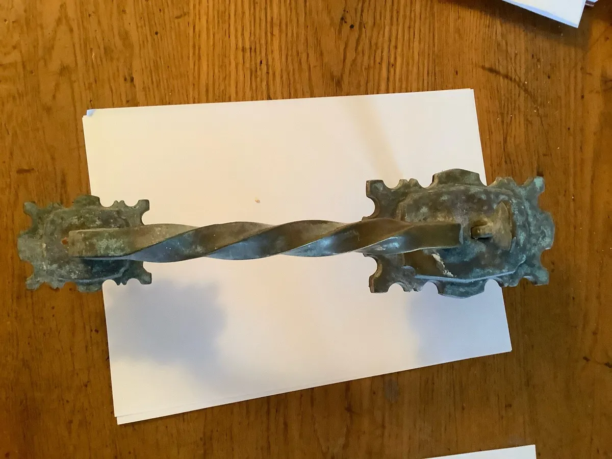 Antique door handles - Image 2