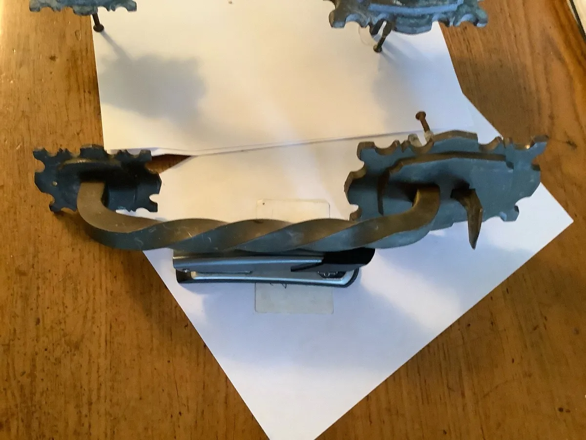 Antique door handles - Image 3