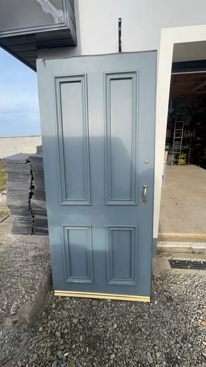 Teek exterior door - Image 1