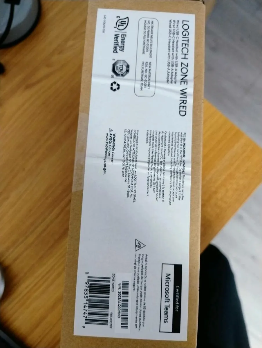 Logitech Zoned Wired Headset - Brand New - Image 2