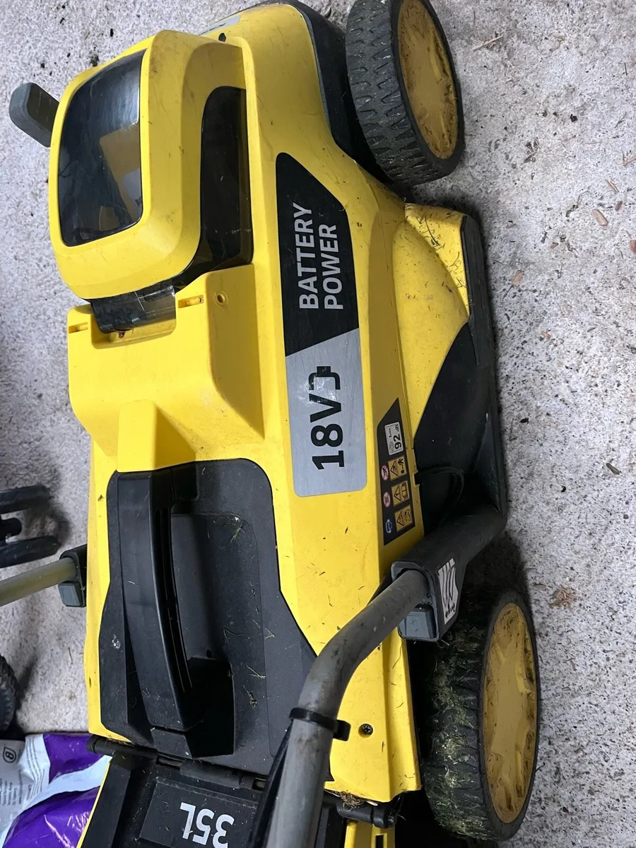 Karcher battery lawnmower - Image 3
