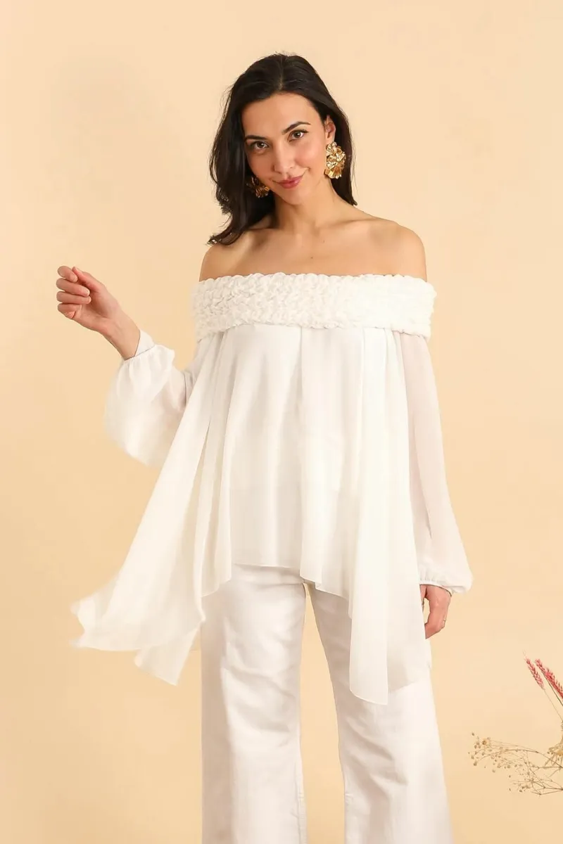 Off shoulder tops.......10/14....32e - Image 1