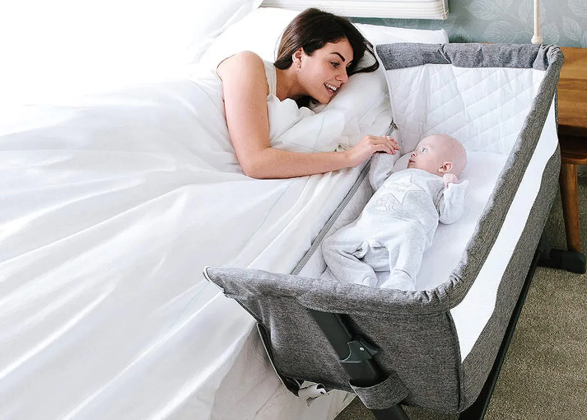 BABYLO Bedside Cozi Sleeper Co-Sleeping Crib - Image 4