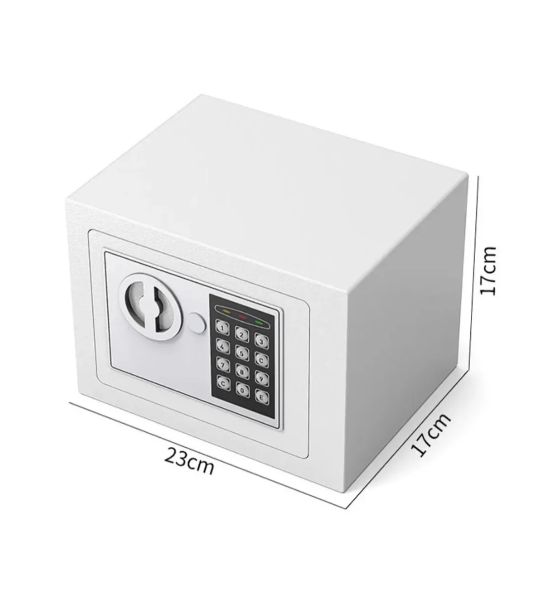 Compact Digital Safe Steel Home Security - Image 2