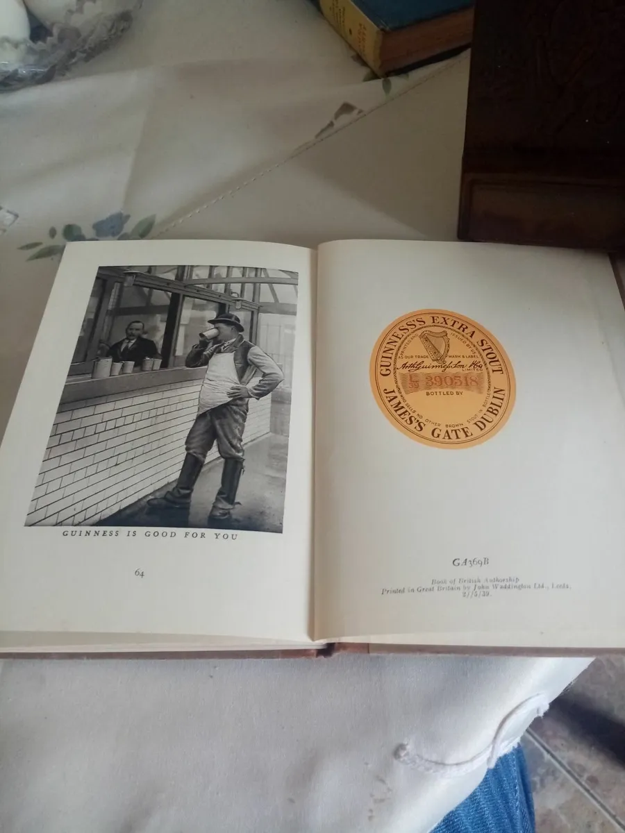 Guinness visitor's Book vintage - Image 3