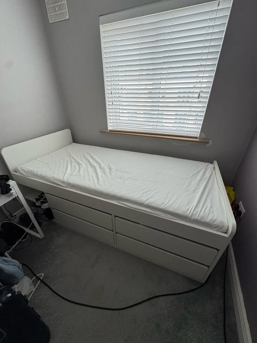 Single Bed with Storage