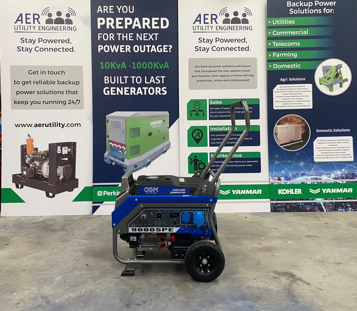 9KVA Petrol Generators - Image 1