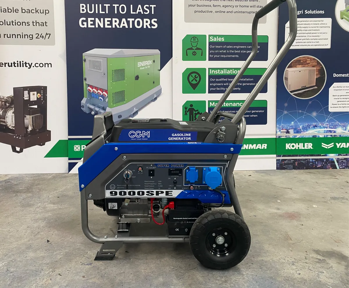9KVA Petrol Generators - Image 4