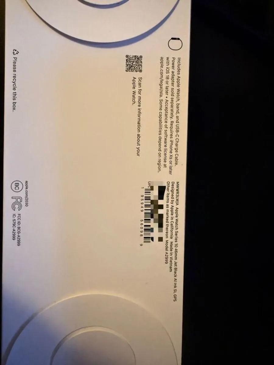 apple watch 10 46mm unopened - Image 3