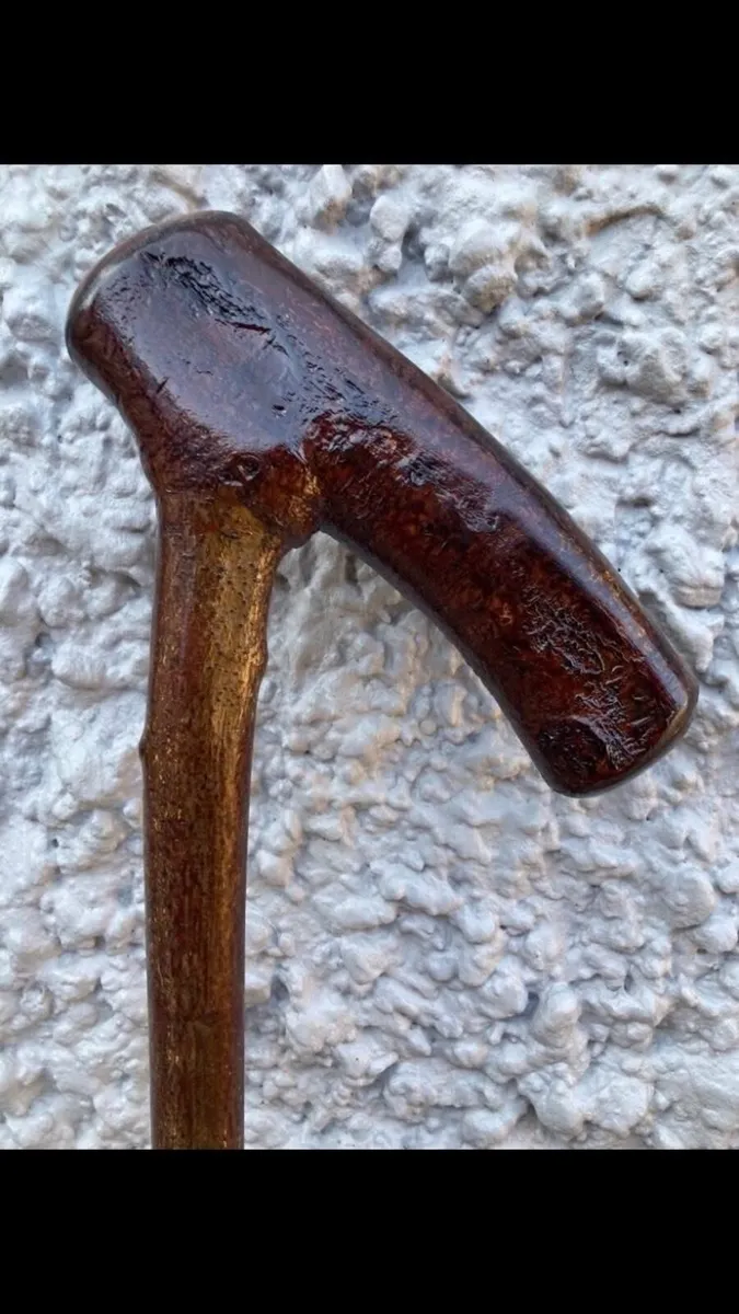 2 Blackthorn walking/hiking sticks - Image 2