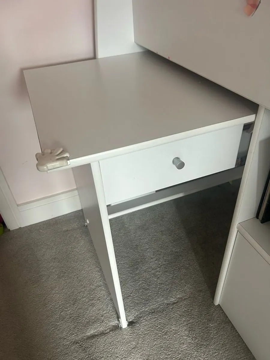Kids mid sleeper cabin bed including mattress - Image 2