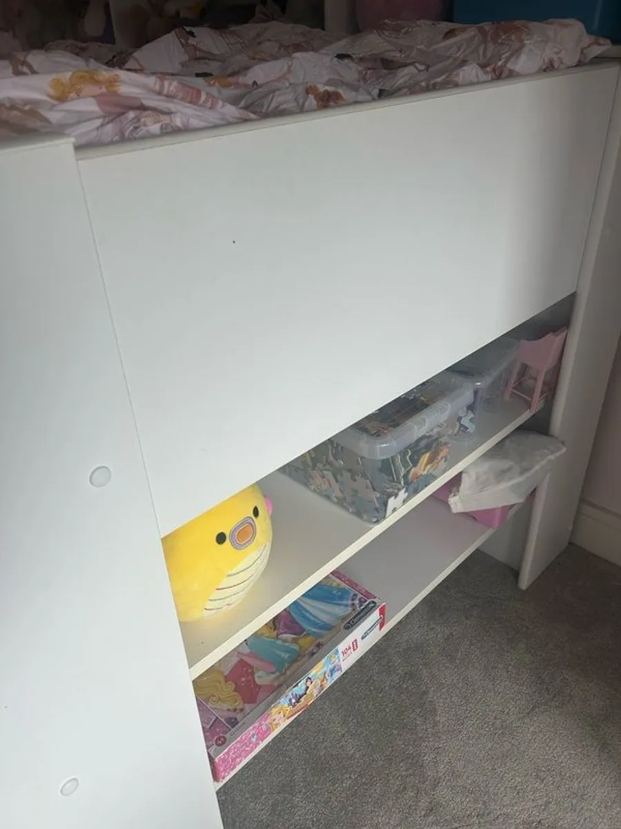 Kids mid sleeper cabin bed including mattress - Image 3
