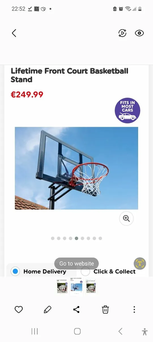 Basket ball stand - Image 1