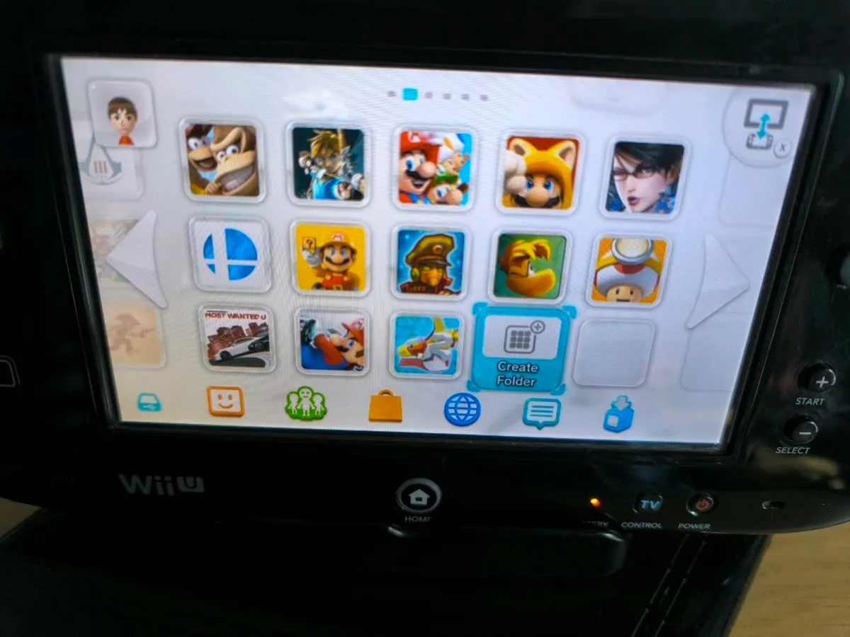 Nintendo Wii U with 20 games - Image 2