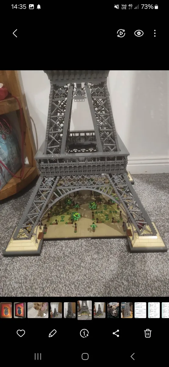 LEGO Eiffel Tower 10307 (not genuine LEGO) - Image 2