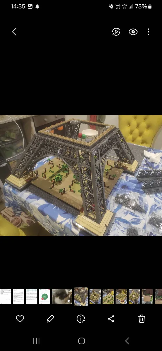 LEGO Eiffel Tower 10307 (not genuine LEGO) - Image 3